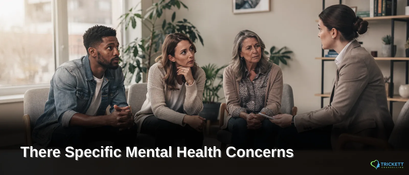 What Mental Health Concerns Does Trickett Counselling Specialize In?